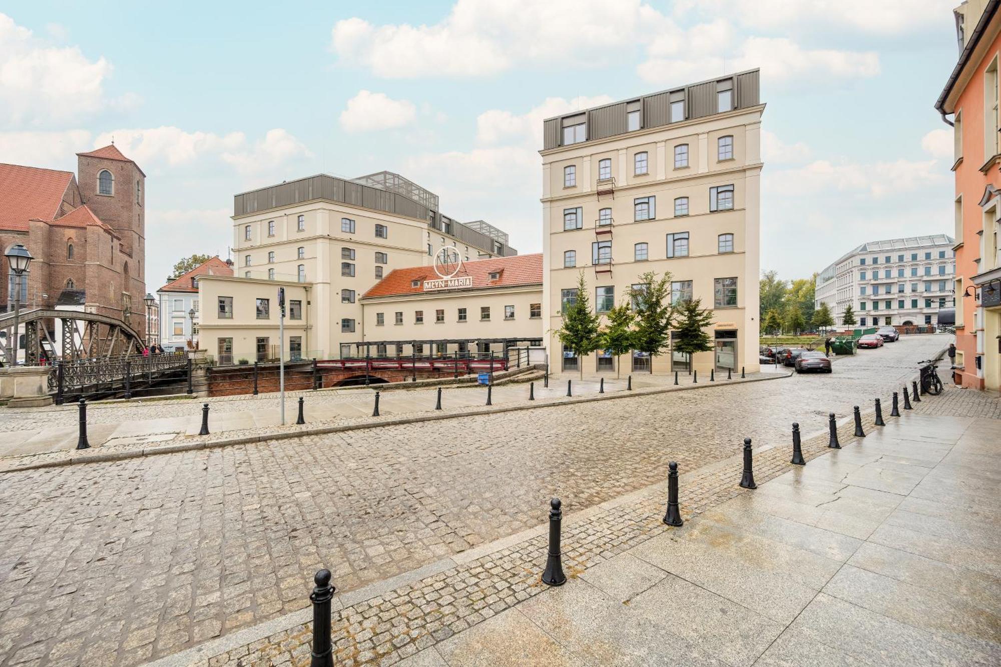 Eleganckie Studia Wyspa Slodowa By Noclegi Renters Wrocław Extérieur photo