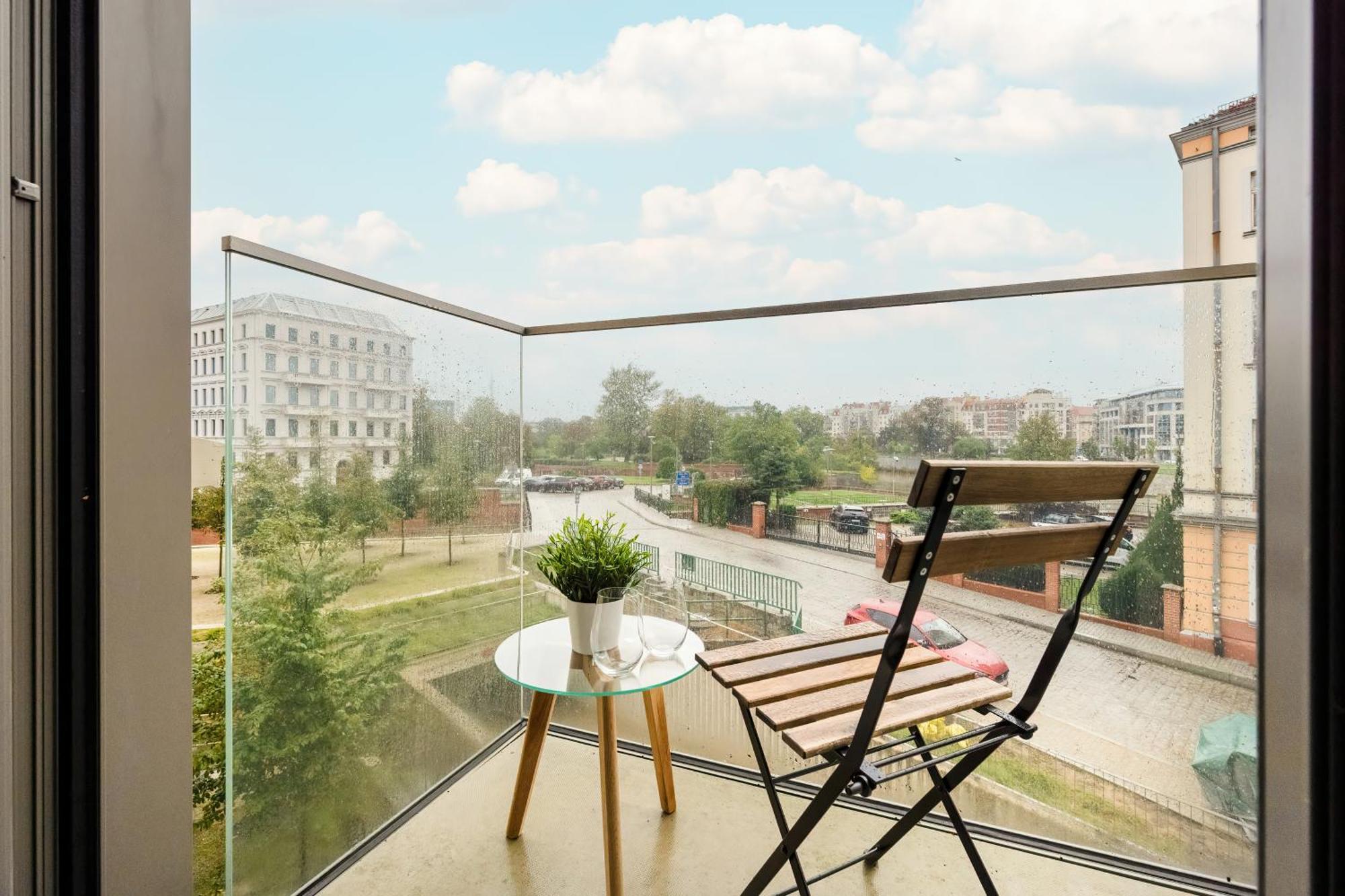 Eleganckie Studia Wyspa Slodowa By Noclegi Renters Wrocław Extérieur photo