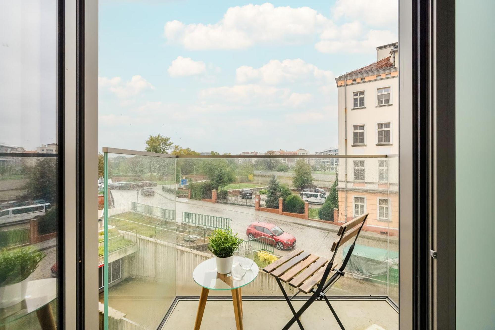 Eleganckie Studia Wyspa Slodowa By Noclegi Renters Wrocław Extérieur photo